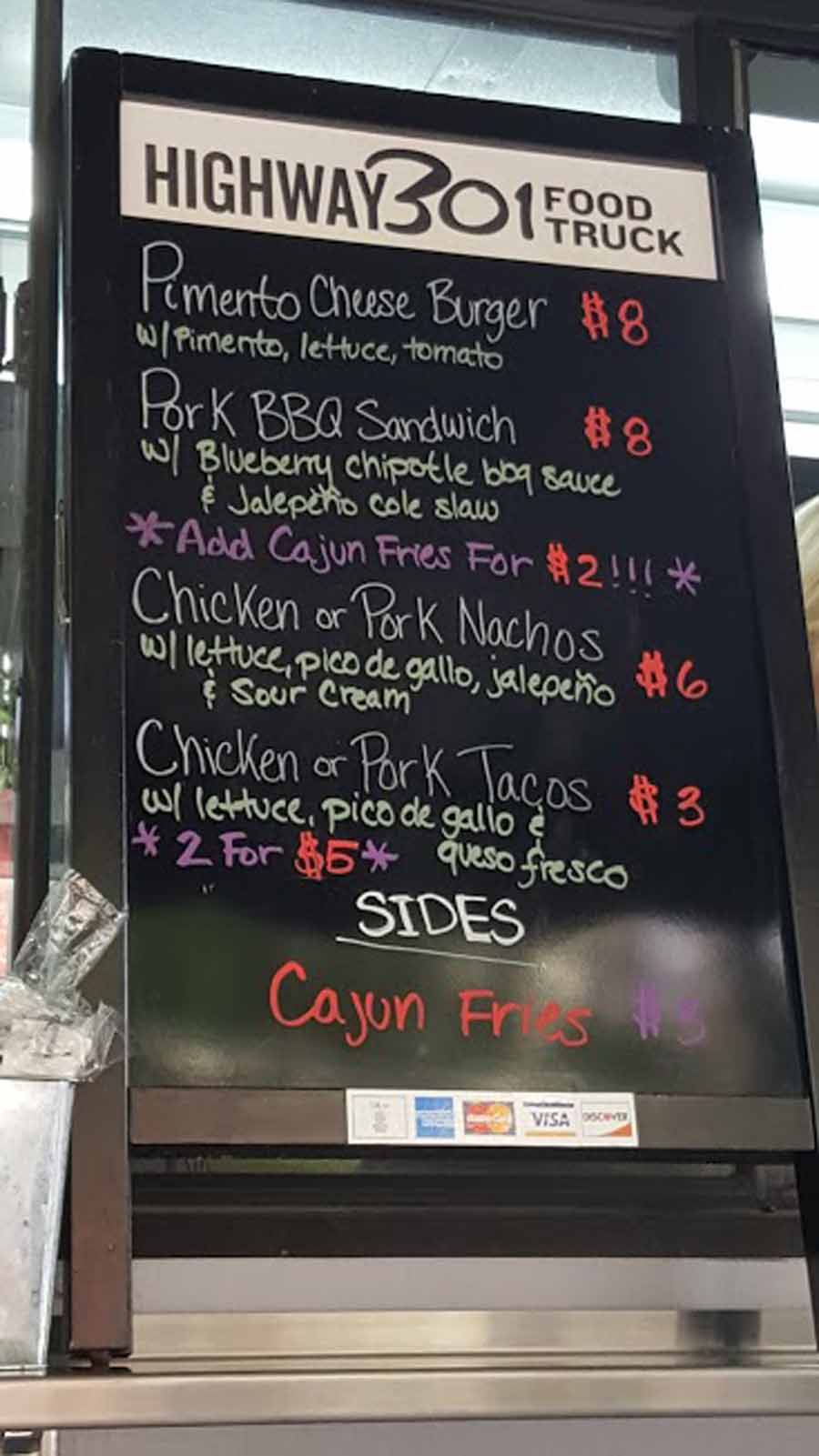 Highway 301 by Table 301 food truck - GREENVILLE JOURNAL