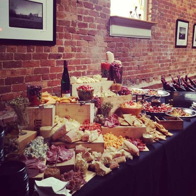 Table 301 Catering: Meat and Cheese Display